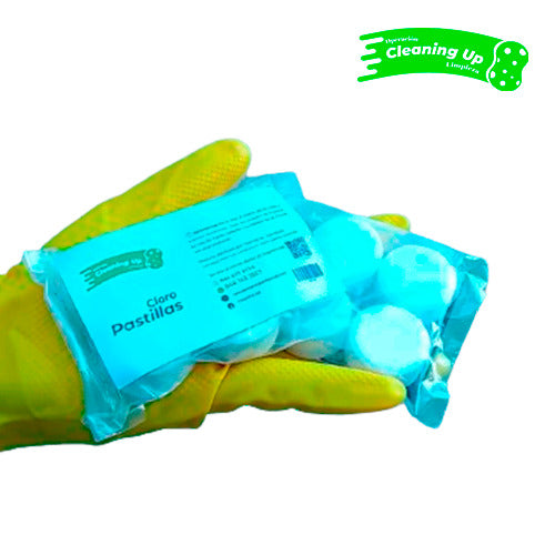 PASTILLAS DE CLORO PARA WC C/ 5 PZ