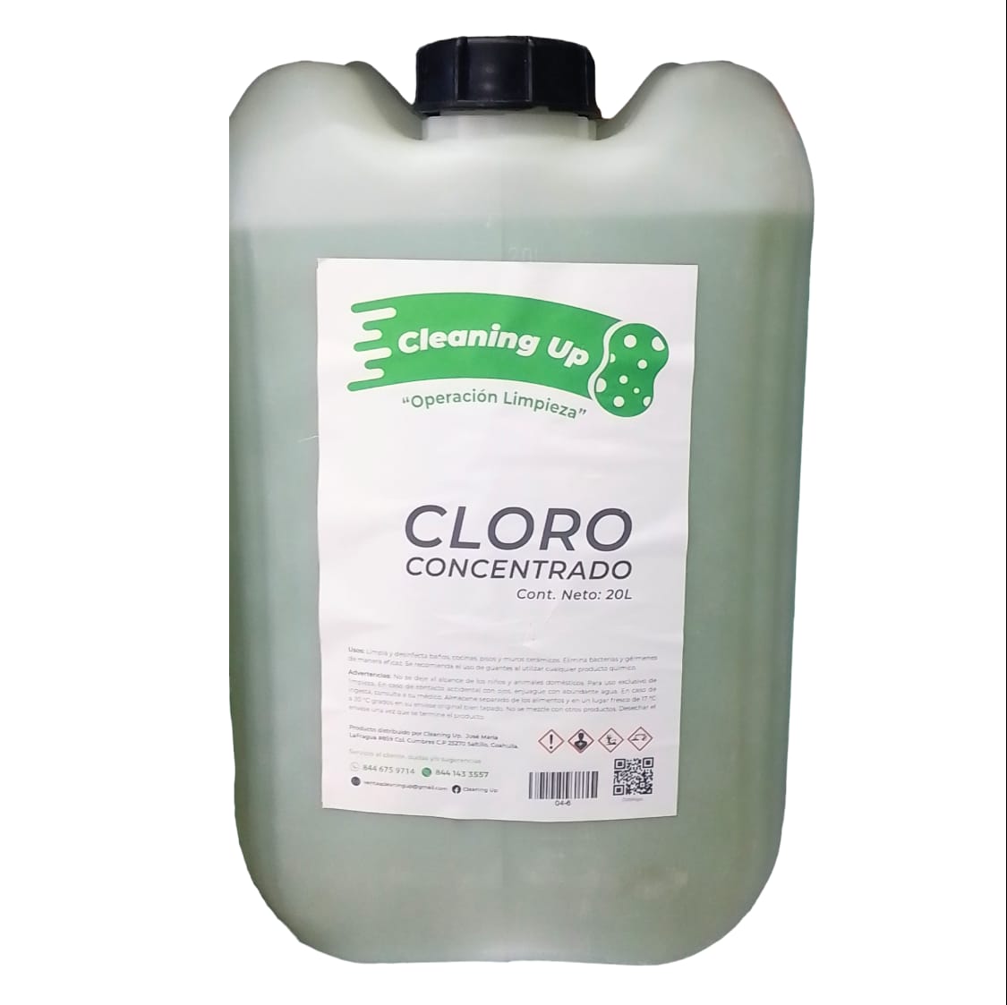 CLORO CONCENTRADO 20L