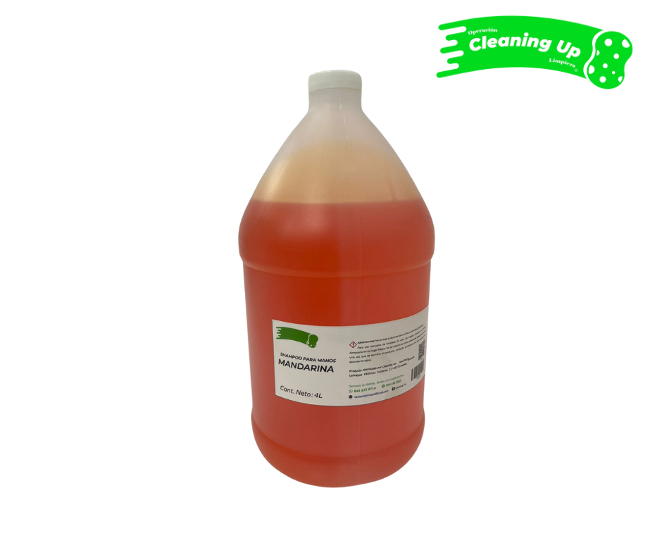 SHAMPOO PARA MANOS MANDARINA 4L