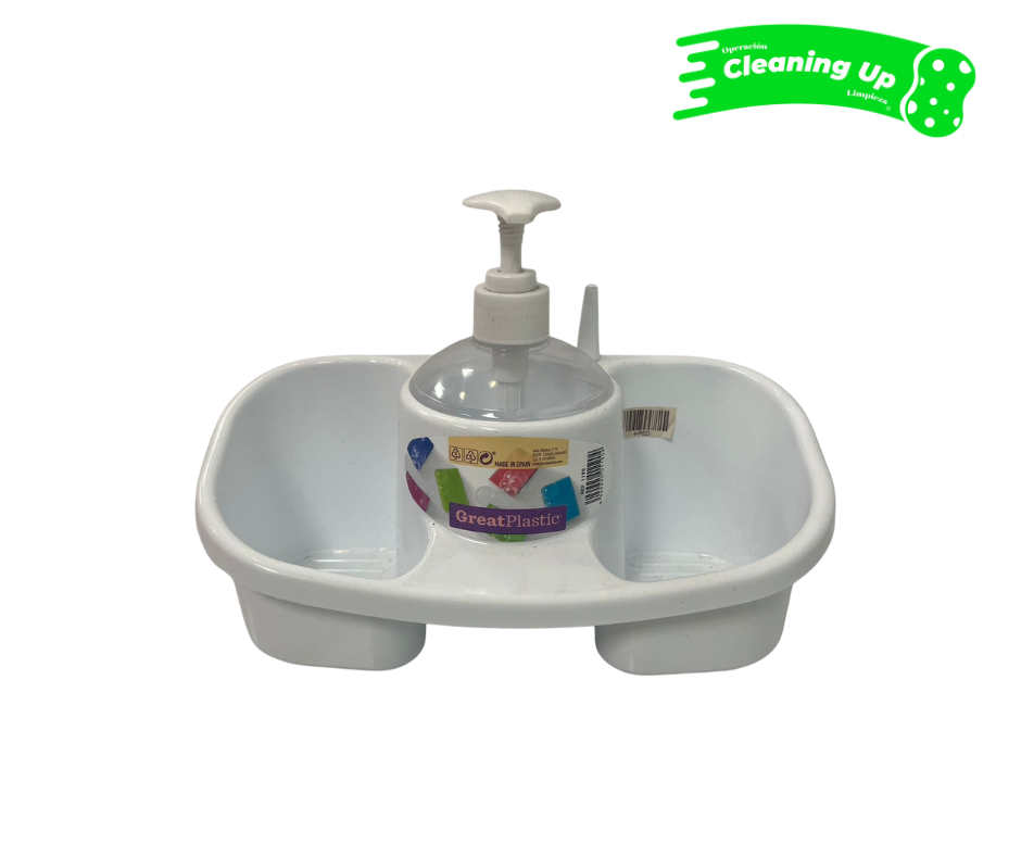 PORTAESTROPAJO CON DISPENSADOR