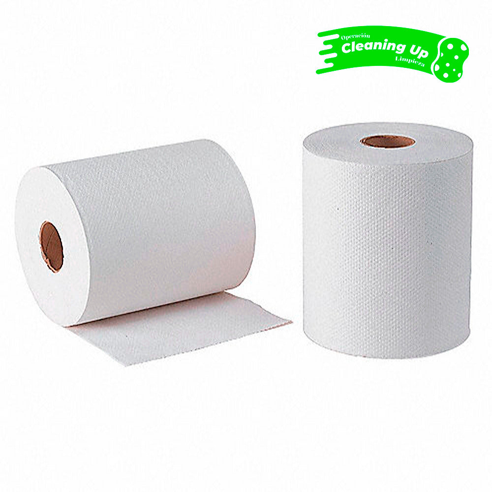 PAPEL TOALLA ROLLO BLANCO