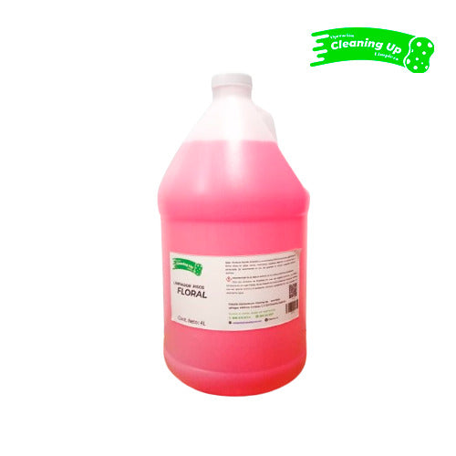 LIMPIADOR PARA PISOS FLORAL 4L