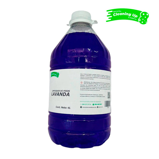 LIMPIADOR PARA PISOS  LAVANDA 4L