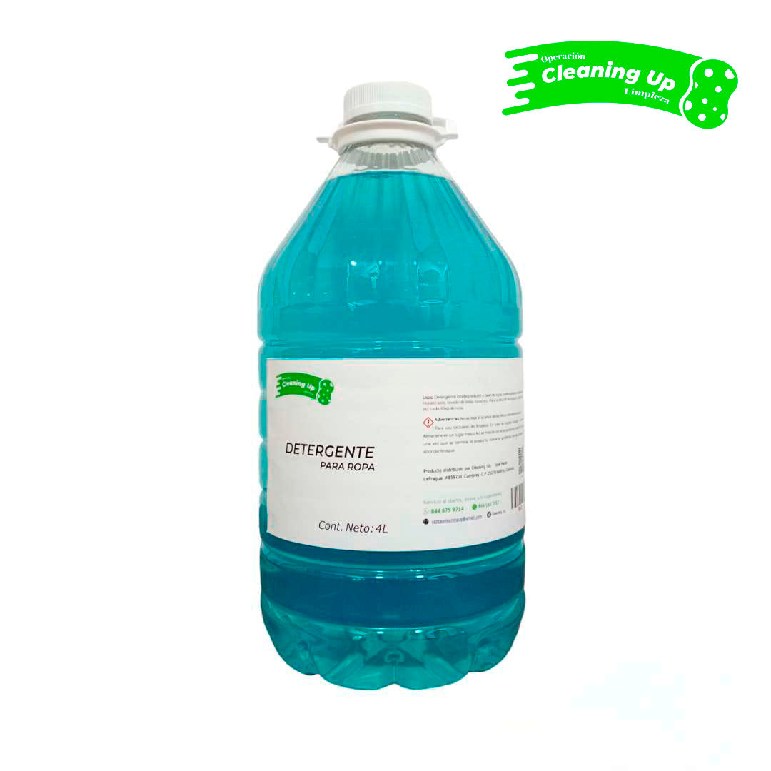 DETERGENTE LIQUIDO PARA ROPA 4L