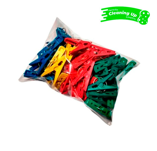 PINZA PARA ROPA ECONOMICA PAQ.C/36 PZAS