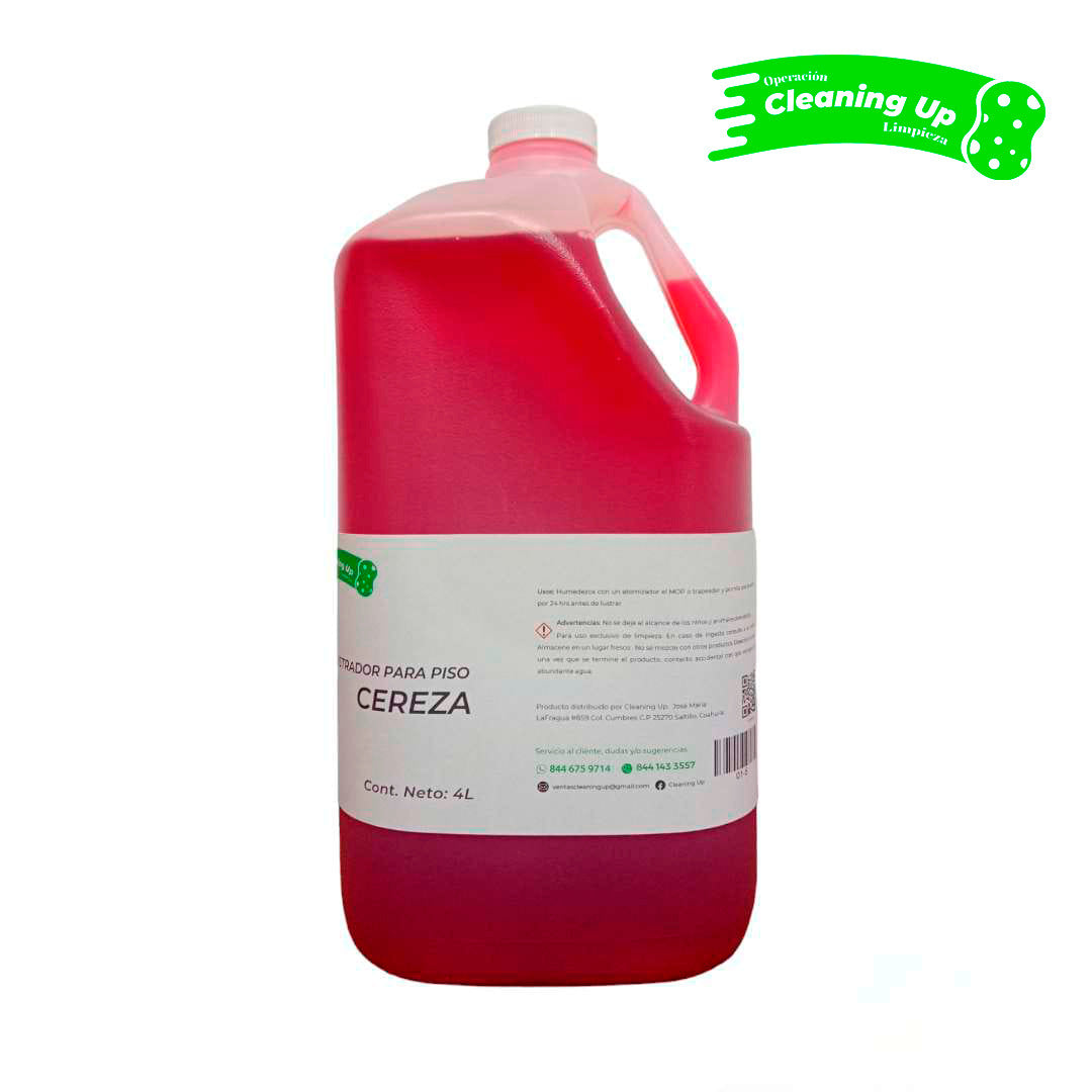 LUSTRADOR PISO CEREZA 4L