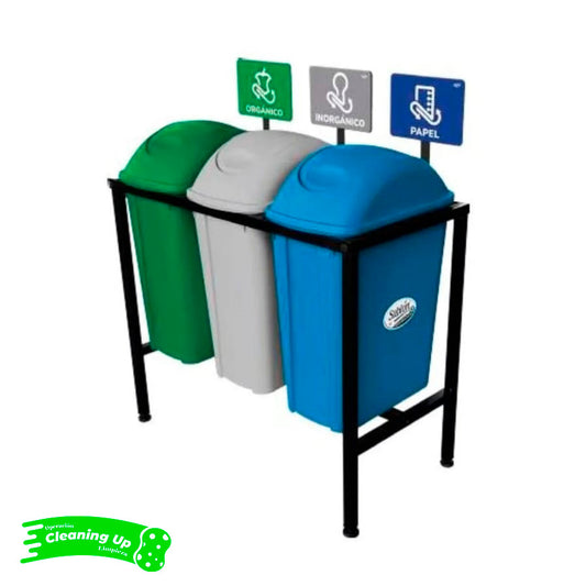 CENTRO SEPARACION 3 BOTES 65LTS