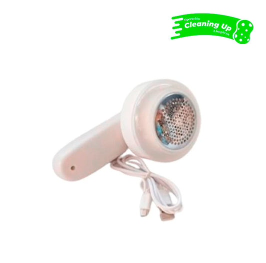 QUITA PELUSA USB CROMADO