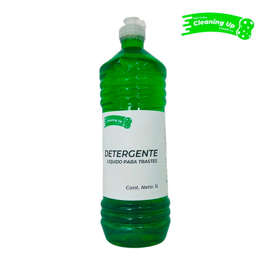 DETERGENTE LIQUIDO PARA TRASTES LIMA LIMÓN 1 L