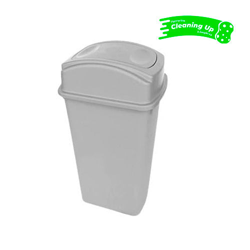 CESTO 65L CON TAPA BALANCIN LATERAL SABLON