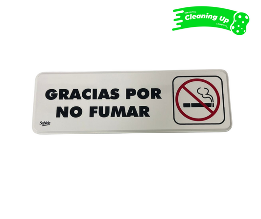 GRACIAS POR NO FUMAR