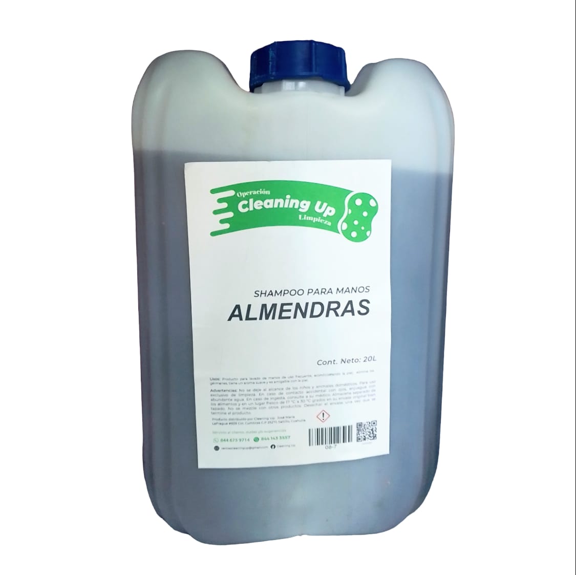 SHAMPOO PARA MANOS ALMENDRA 20L