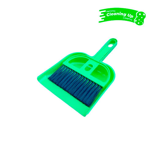 RECOGEDOR CON ESCOBILLA MANO