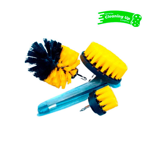 KIT CEPILLOS TALADRO