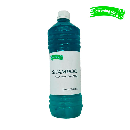 SHAMPOO PARA AUTO CON CERA 1L
